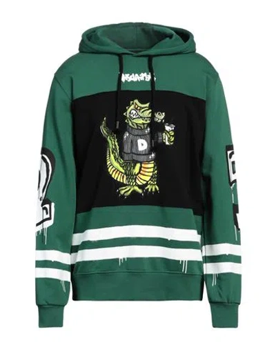 Disclaimer Man Sweatshirt Black Size Xl Cotton