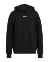 Disclaimer Logo-print Dropped-shoulder Hoodie In Black