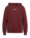 Disclaimer Man Sweatshirt Burgundy Size L Cotton In Red