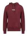 Disclaimer Man Sweatshirt Burgundy Size Xl Cotton