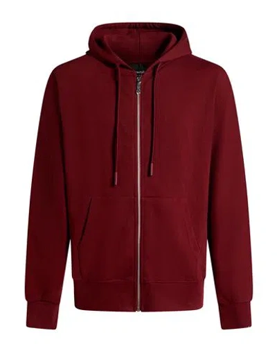 Disclaimer Man Sweatshirt Burgundy Size Xl Cotton