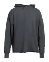 Disclaimer Man Sweatshirt Charcoal Size Xl Cotton In Grey