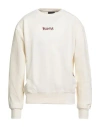 Disclaimer Man Sweatshirt Cream Size L Cotton In Neutral