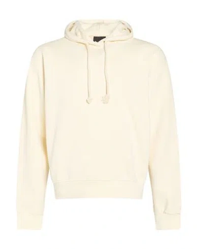 Disclaimer Man Sweatshirt Cream Size M Cotton In Neutral