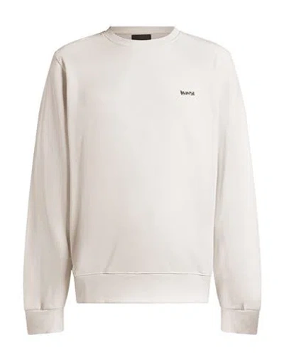 Disclaimer Man Sweatshirt Cream Size Xl Cotton In Neutral