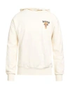 Disclaimer Man Sweatshirt Cream Size Xl Cotton In White