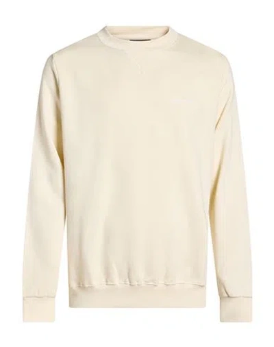 Disclaimer Man Sweatshirt Cream Size Xl Cotton In Neutral