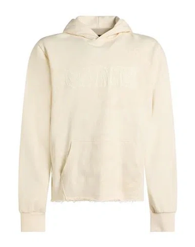 Disclaimer Man Sweatshirt Cream Size Xl Cotton In White