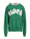 Disclaimer Man Sweatshirt Green Size Xl Cotton