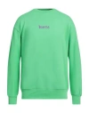 Disclaimer Man Sweatshirt Lime Green Size Xl Cotton