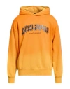 Disclaimer Man Sweatshirt Orange Size Xl Cotton