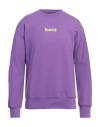 Disclaimer Man Sweatshirt Purple Size Xl Cotton