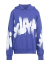 Disclaimer Man Sweatshirt Purple Size Xl Cotton