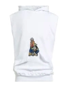Disclaimer Man Sweatshirt White Size Xl Cotton