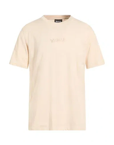 Disclaimer Man T-shirt Beige Size L Cotton In Neutral