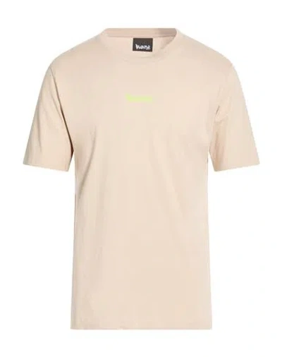 Disclaimer Man T-shirt Beige Size Xxl Cotton In Nude