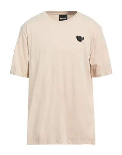 Disclaimer Man T-shirt Beige Size Xxl Cotton In Brown