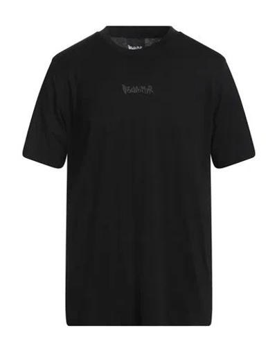 Disclaimer Man T-shirt Black Size L Cotton