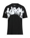 Disclaimer Man T-shirt Black Size L Cotton
