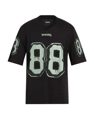 Disclaimer Man T-shirt Black Size L Cotton