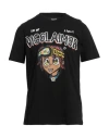 Disclaimer Man T-shirt Black Size L Cotton In Black