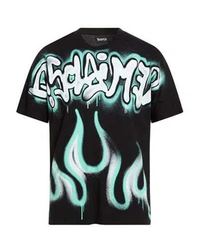 Disclaimer Man T-shirt Black Size M Cotton