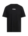 Disclaimer Man T-shirt Black Size Xl Cotton In Black
