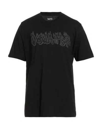 Disclaimer Man T-shirt Black Size Xl Cotton
