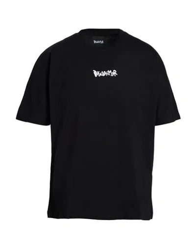 Disclaimer Man T-shirt Black Size Xl Cotton