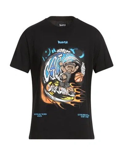 Disclaimer Man T-shirt Black Size Xl Cotton