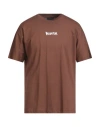 Disclaimer Man T-shirt Chocolate Brown Size M Cotton