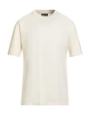 Disclaimer Man T-shirt Cream Size Xl Cotton