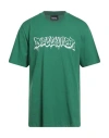Disclaimer Man T-shirt Green Size Xl Cotton