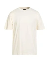 Disclaimer Man T-shirt Ivory Size L Cotton
