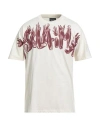 Disclaimer Man T-shirt Ivory Size Xl Cotton In White