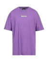 Disclaimer Man T-shirt Purple Size Xl Cotton