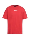 Disclaimer Man T-shirt Red Size Xl Cotton