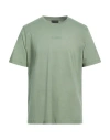 Disclaimer Man T-shirt Sage Green Size Xl Cotton