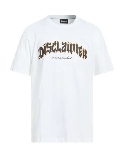 Disclaimer Man T-shirt White Size 3xl Cotton