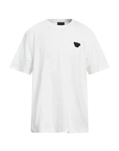 Disclaimer Man T-shirt White Size Xxl Cotton