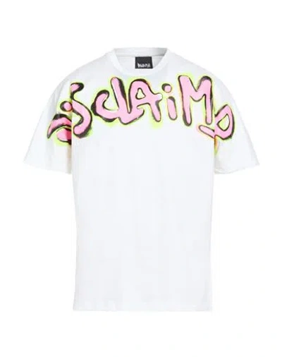 Disclaimer Man T-shirt White Size Xxl Cotton