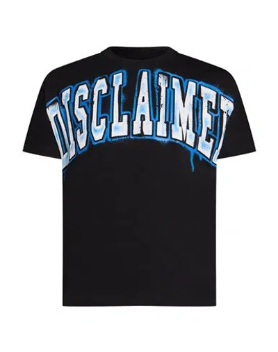 Disclaimer Man T-shirt Black Size Xs Cotton