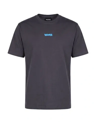 Disclaimer Man T-shirt Charcoal Size Xxl Cotton In Gray