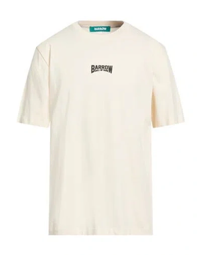 Disclaimer Man T-shirt Cream Size S Cotton