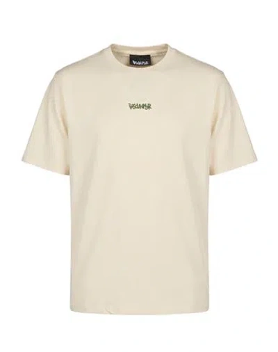 Disclaimer Man T-shirt Cream Size Xl Cotton In Neutral