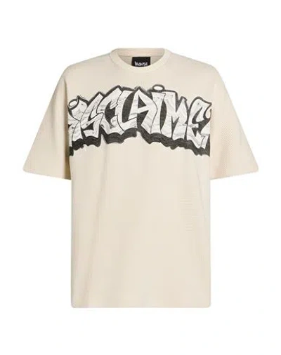 Disclaimer Man T-shirt Ivory Size S Cotton
