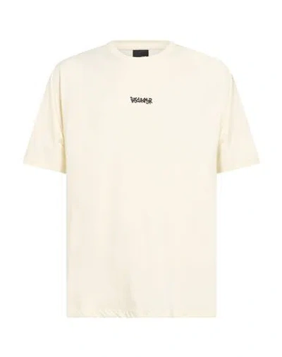 Disclaimer Man T-shirt Ivory Size Xl Cotton In White