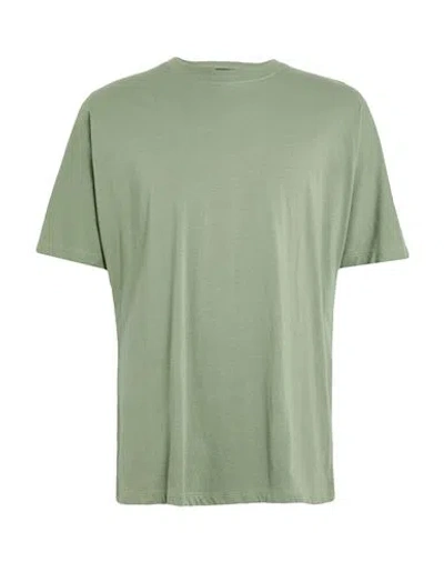 Disclaimer Man T-shirt Military Green Size Xl Cotton