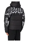 Disclaimer Men's Jacket  In Black