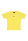 Disclaimer Men's Shirt Essential Logo Tee Yellow/st. Black In Yellow
